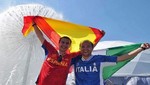 [FOTOS] Eurocopa 2012: Hinchas españoles e italianos ya viven la gran final