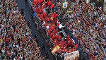 [FOTOS] Selección española celebra la Eurocopa 2012 en Madrid