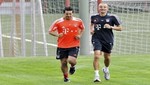 Claudio Pizarro realizó su primer entrenamiento en su vuelta al Bayern Múnich