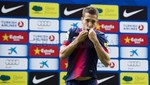 [FOTOS] Jordi Alba fue presentado ante 10.000 aficionados en el Camp Nou