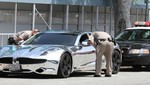 [FOTOS] Justin Bieber fue detenido por manejar a excesiva velocidad
