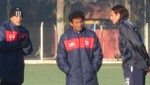 Zlatan Fernández realizó su primera práctica con Argentinos Juniors