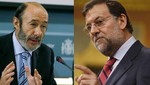 España: Rajoy y Rubalcaba sostienen su primera cita institucional