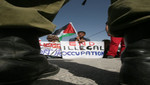 Protestas en Jerusalén por independencia de Palestina