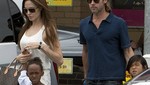 La familia Pitt-Jolie sale de paseo por Londres