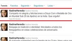 Primera Dama Nadine Heredia felicita a Deysi Cori por título mundial