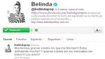 Belinda agradeció los saludos por su cumpleaños en Twitter