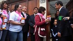 Presidente Ollanta Humala pidió colaborar en colecta contra el Cáncer
