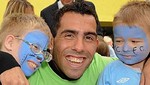Carlitos Tévez donó 'billetón' para niño