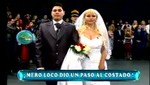 Contra todo pronóstico: Susy Días y Andy V se casaron (Video)