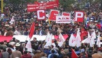 Marcha de la CGTP culminó en enfrentamientos con la Policía
