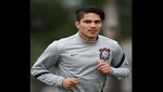 [FOTOS] Paolo Guerrero tuvo su primer entrenamiento con el Corinthians de Brasil