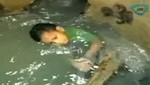 [VIDEO] Colombia: Niño de tres años sobrevive tras permanecer 24 horas dentro de una alcantarilla