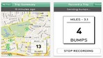 Aplicación para teléfonos inteligentes localiza baches