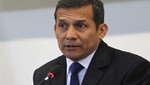 Ollanta Humala: No hay ánimo del gobierno de confrontar ni utilizar la fuerza