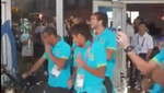 [VIDEO] Neymar y la selección brasileña se divierte bailando en Londres 2012