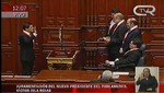 [VIDEO] Congresista Víctor Isla juramentó al cargo y asumió la presidencia del Parlamento