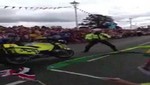 [VIDEO] Reino Unido: Policía sorprendió con 'breakdance' mientras esperaban a la antorcha Olímpica