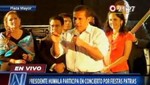 [VIDEO] Ollanta Humala ratificó que cumplirá las promesas ofrecidas al país