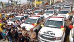Gobierno regional de Ancash entrega a la policía más de 160 vehículos para seguridad ciudadana
