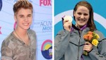 Justin Bieber apoya a través de Twitter a la nadadora olímpica Missy Franklin