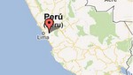Lima: temblor de 3,9 grados sacude la ciudad