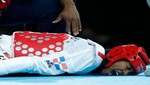 Juegos Olímpicos: Taekwondista dominicano sufrió rotura de ligamentos y se retiró de la competición