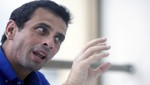 Henrique Capriles: Chávez no ha podido sacar a los jóvenes de la violencia