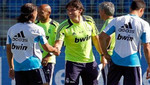 Peruano Cristian Benavente entrenó con el primer equipo del Real Madrid