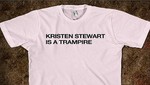 Kristen Stewart es una tramposa, lo último en camisetas
