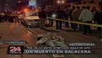 Pueblo Libre: Feroz balacera deja un delincuente muerto [VIDEO]