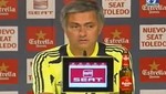 Mourinho: Para mi no es importante ganarle al Barcelona o la Supercopa [VIDEO]