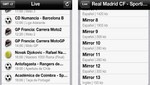 Aplicación para iPhone muestra los partidos del fútbol español por 79 céntimos