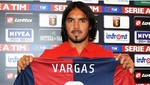 Juan Vargas fue presentado oficialmente como flamante refuerzo del Génova