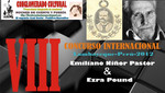 VIII Concurso Internacional Literario Conglomerado Cultural 2012, 'Emiliano Niño Pastor & Ezra Pound' - Lambayeque - Perú
