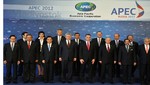 Jefe del Estado participó en fotografía oficial de líderes de APEC 2012