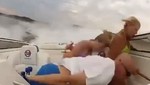 El increíble accidente de lancha provocado por la velocidad [VIDEO]