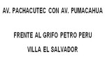 Nueva dirección de firma de Convenio Lima Sur Serenazgo Sin Fronteras: Av. Pachacutec con Av, Pumacahua (frente al Grifo Petro Perú Villa El Salvador)