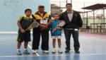 Campeones en las categorías de los menores del 30° Torneo Nacional de Paleta Frontón