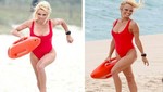 La sexy Pamela Anderson volvió a enfundarse en su traje de 'Baywatch' [VIDEO]