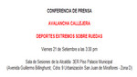 [San Juan de Miraflores] Conferencia de Prensa: Mario Hart en Avalancha Callejera