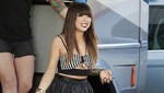 Carly Rae Jepsen grabó el video de su nuevo single This Kiss [FOTOS]