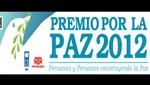 Ministerio de la Mujer y Poblaciones Vulnerables entregó distinción a ganadores 'Premio por la Paz 2012'