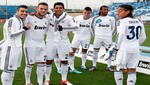 Peruano Cristian Benavente paticipó en la sesión de fotos del Real Madrid Castilla