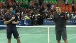 Djokovic y Almagro bailan el 'Gangnam Style' en plano partido de tenis [VIDEO]