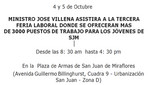 [San Juan de Miraflores] 60 empresas privadas ofrecerán más de 3000 puestos de trabajo para los jóvenes