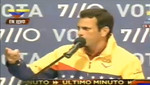 Henrique Capriles tras la derrota