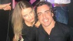 Fernando Alonso y Xenia Tchoumitcheva no se esconden