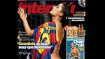 Larissa Riquelme posó desnuda para Barcelona y el Real Madrid