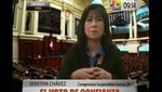 Martha Chávez estrenó programa televisivo (VIDEO)